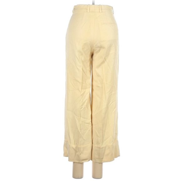 Racil High-Waisted Ivory Wool Pants - EUC - Picture 2 of 4